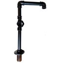 Ver imagem 3 de Torneira Design Industrial Clássica Luxo PVC 1/2" - Madareli - Preto