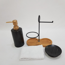 Ver imagem 2 de Conjunto Kit Banheiro/lavabo 4 Peças
