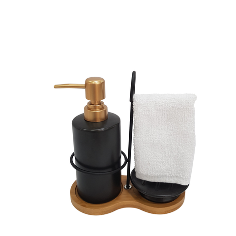 Conjunto Kit Banheiro/lavabo 4 Peças