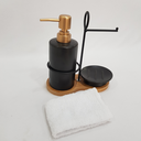 Ver imagem 4 de Conjunto Kit Banheiro/lavabo 4 Peças