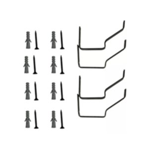 Kit 4 Suportes Super Calha Comum para Calha de Beiral 30cm