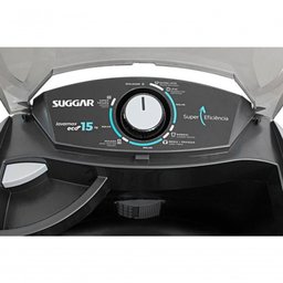 Lavadora Lavamax Eco 15kg Preta Suggar Preto 110v - 5