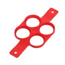 Ver imagem 1 de Moldes de Panqueca de Silicone Antiaderente 4 Furos Redondos