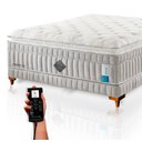 Ver imagem 1 de Colchão King Latex Foam de Látex Híbrido Qgel com Cobre - 193x203cm - Box e Kit Zen