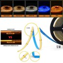 Ver imagem 3 de Fita de Led Cob Smd 5m 12v Flexível Luz Linear 320 Leds/m