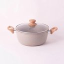 Ver imagem 4 de Jogo de Panelas Ceramica Marble Edition Cinza Dust Oster