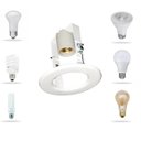 Ver imagem 2 de Kit 10 Spot Embutir Gesso E27 para Lampada Bulbo Led C621