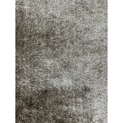 Tapete Fashion Silk Shaggy 120x155 M Marrom
