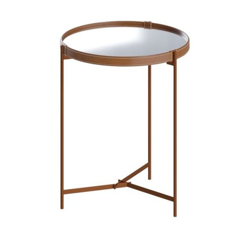 Mesa Aqua Lateral Grande - Espelho/Cobre imcal