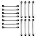 Ver imagem 1 de Barra de Apoio 60cm Aço Inox Kit 15 Unidades Banheiro Box Idoso Deficiente Cadeirante Acessibilidade