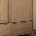Ver imagem 7 de Guarda Roupa Casal 151cm 2 Portas Madeira Maciça Nira Tauari F07 - Mpozenato
