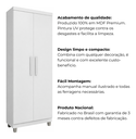Ver imagem 6 de Armário Multiuso 2 Portas Sal Movelaria:branco