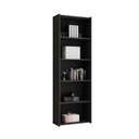 Ver imagem 3 de Estante Para Livros Suiça Preto Casa Mobilia