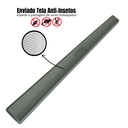 Ver imagem 5 de Ralo Linear Banheiro Seca Box 5x60 Inox Ondas Espelhado Coletor Cinza com Sifão