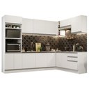 Ver imagem 3 de Armário de Cozinha Completa de Canto 479cm Branco Glamy Madesa 01