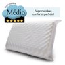 Kit 2 Travesseiros Espuma Nasa Visco Massageador 50x70cm Bf Colchões - 2