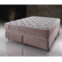 Ver imagem 2 de Conjunto Cama Box + Colchão King Richesse Molas Ensacadas 193x203x70cm Rosa - Megasul