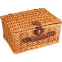 Ver imagem 3 de Kit 24 Cesta Picnic para 4 Pessoas Home&co com Bolsa Termica Fibra Natura 19x28x38cm