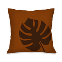 Ver imagem 2 de Kit com 4 Capas para Almofadas Decorativas Folhas Marrons