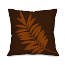 Ver imagem 4 de Kit com 4 Capas para Almofadas Decorativas Folhas Marrons
