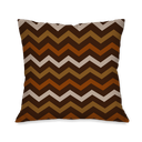 Ver imagem 5 de Kit com 4 Capas para Almofadas Decorativas Folhas Marrons
