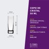 6 Copos de Cristal para Vodka 50 Ml Linha Barline Bohemia - 4