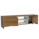Ver imagem 4 de Rack para Tv até 75 Polegadas 180 Cm 2 Portas Rustic/branco Metz Madesa Rustic