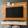 Painel Home Suspenso Lana 1.8 Cinamomo/off White para Tv até 60” - Madetec - 2