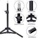 Ver imagem 3 de Iluminador Ring Light Lorben Aro de Led 26cm com Tripé Selfie Blogueiro Maquiagem