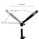 Ver imagem 4 de Iluminador Ring Light Lorben Aro de Led 26cm com Tripé Selfie Blogueiro Maquiagem