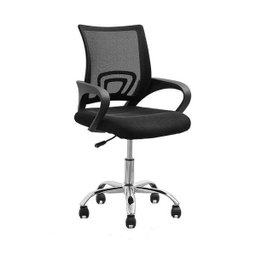 Cadeira de Escritório Diretor Tela Mesh Base Cromada Santiago - 2