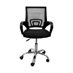 Cadeira de Escritório Diretor Tela Mesh Base Cromada Santiago - 7