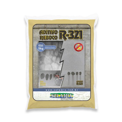 Aditivo de Reboco R-321- Plastificante - Selamix 5kg