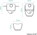 Ver imagem 7 de Filtro de Café Dobrável Portátil sem Papel Reutilizavel