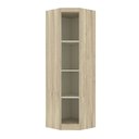 Ver imagem 3 de Guarda Roupa Modulado Canto Oblíquo 195 Master Avelã Rústico/ártico Rústico - Eucamóveis