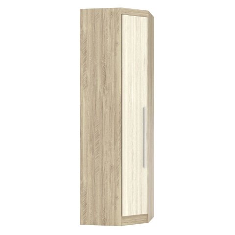 Guarda Roupa Modulado Canto Oblíquo 195 Master Avelã Rústico/ártico Rústico - Eucamóveis