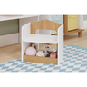 Mesa Infantil Casinha com Regulagem de Altura e Banco Branco/nature - Permobili - 3