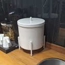 Ver imagem 2 de Kit 2 Lixeiras Brancas 6 Litros Level