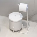 Ver imagem 7 de Kit 2 Lixeiras Brancas 6 Litros Level