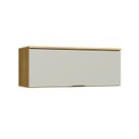 Ver imagem 2 de Armário Aéreo Porta Basculante 80cm Copenhague Bege/Ipê/Sabbia