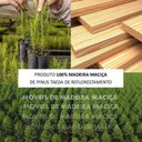 Ver imagem 5 de Kit 2 Estantes de Livros 85x190cm Rústica 100% Madeira Maciça Escritório e Sala Rubi