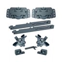 Ver imagem 1 de Kit Agility Top 300 para 1 Porta Embutido + Ro 68 40kg Linha Royal Rometal