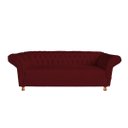 Ver imagem 1 de Sofá Chesterfield Conde 2,30m - Suede Bordo / Recepção, Moveis, Sala, Decoraçã