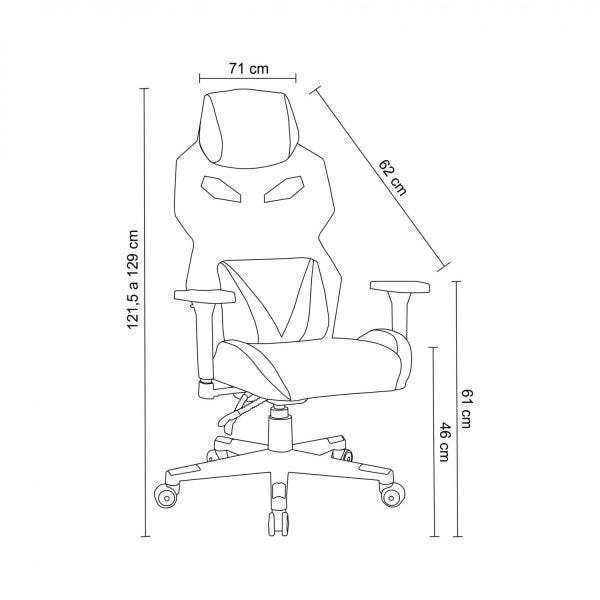 Cadeira Office Pro Gamer Z Rivatti - 7