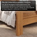Ver imagem 7 de Cama de Solteiro em MDF Paolo com Cabeceira Frisada Rubi