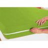 Kit Capa Protetora Colchão Solteiro Poliester Ziper Verde - 1