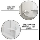 Ver imagem 6 de Gabinete Suspenso com Cuba e Espelheira Bia Branco