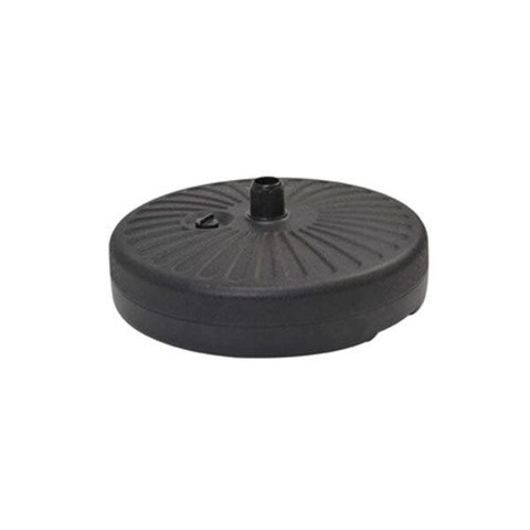 Base de Ombrelone Central Retangular Preto