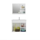 Ver imagem 3 de Gabinete Suspenso Com Cuba E Espelheira Bia 