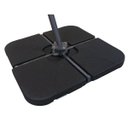 Ver imagem 1 de Base de Ombrelone Central Quadrada Rivatti Preto
